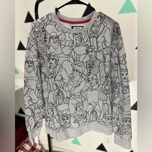 Disney Princes Crewneck - Oh My Disney Size L